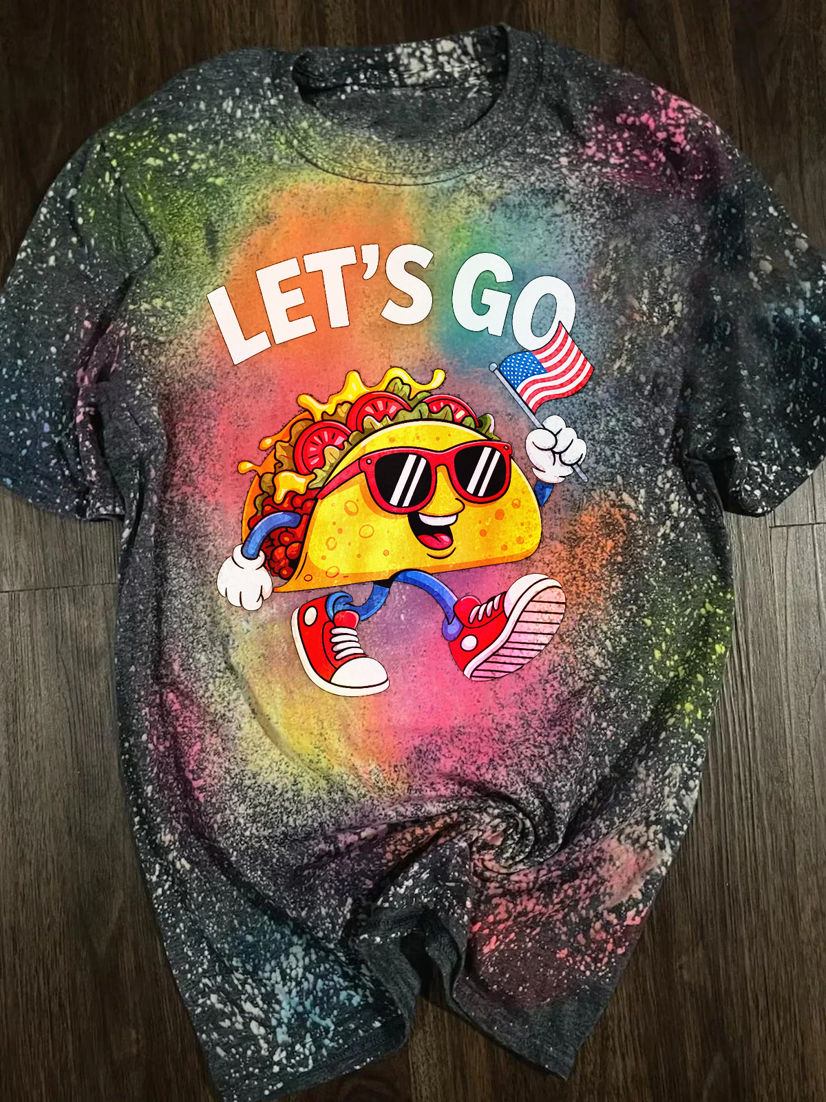 Funny Let¡¯s Go Taco Cute 4th of July Shirt