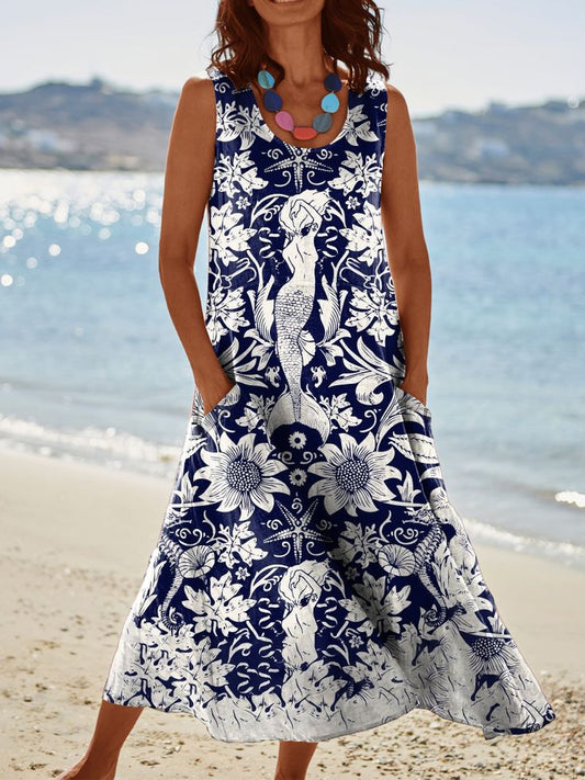 Women's Sleeveless Vacation Dresses for holiday