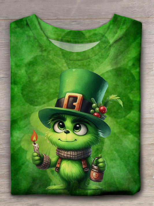 Green Lucky St Patrick's Crew Neck T-shirt