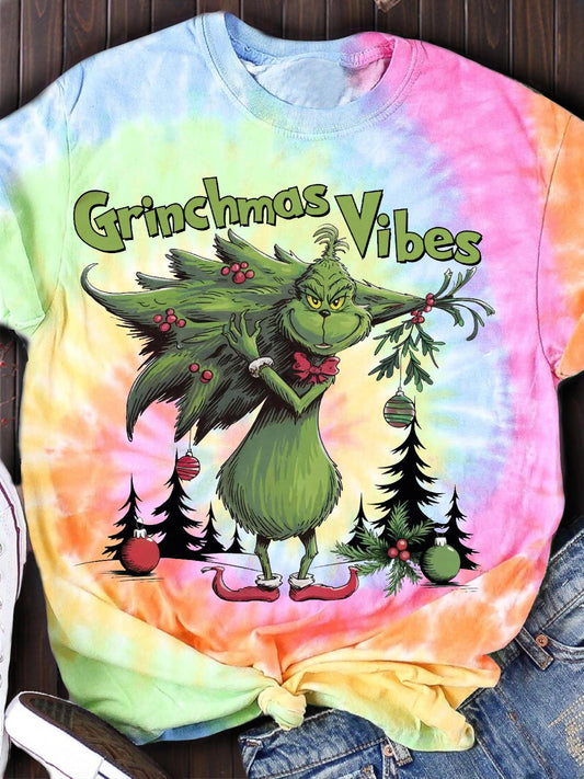 Grinchmas Vibes Crew Neck T-shirt