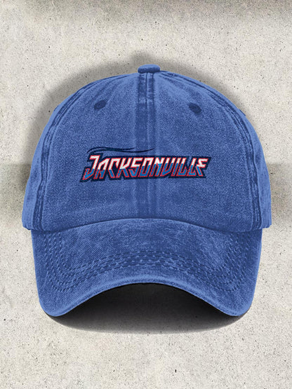 Jacksonville Jumbo Shrimp Printed Baseball Cap