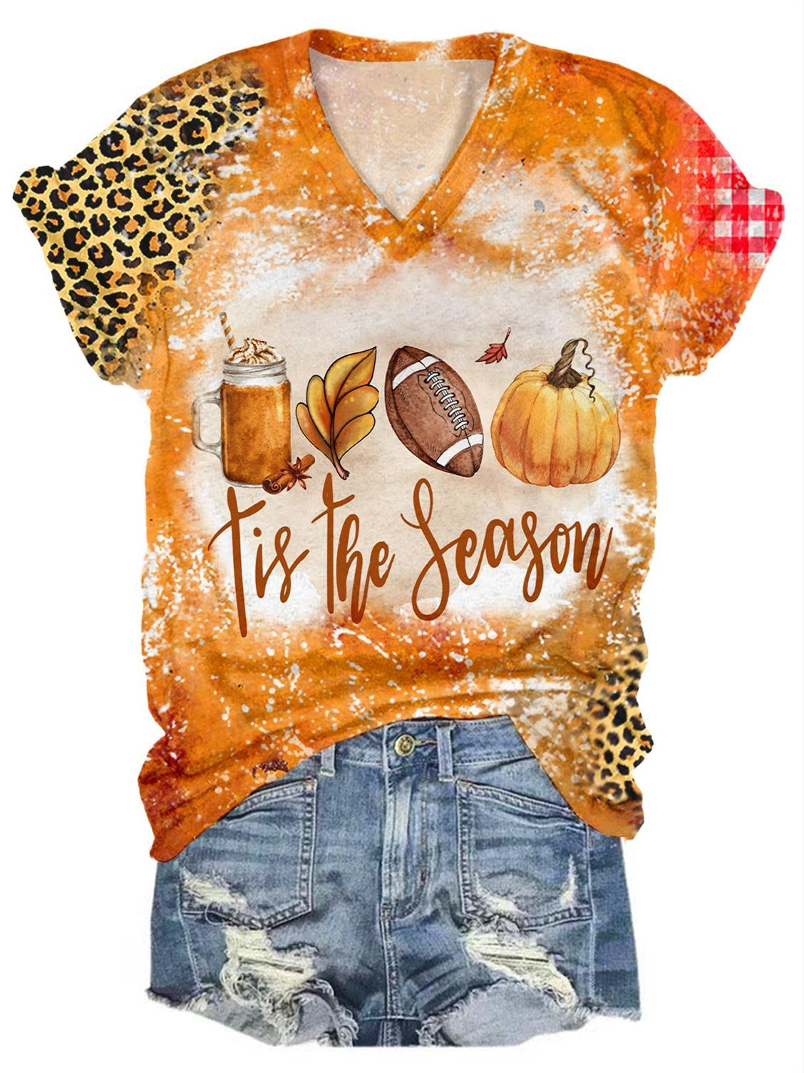 Tis the Season Print T-Shirt
