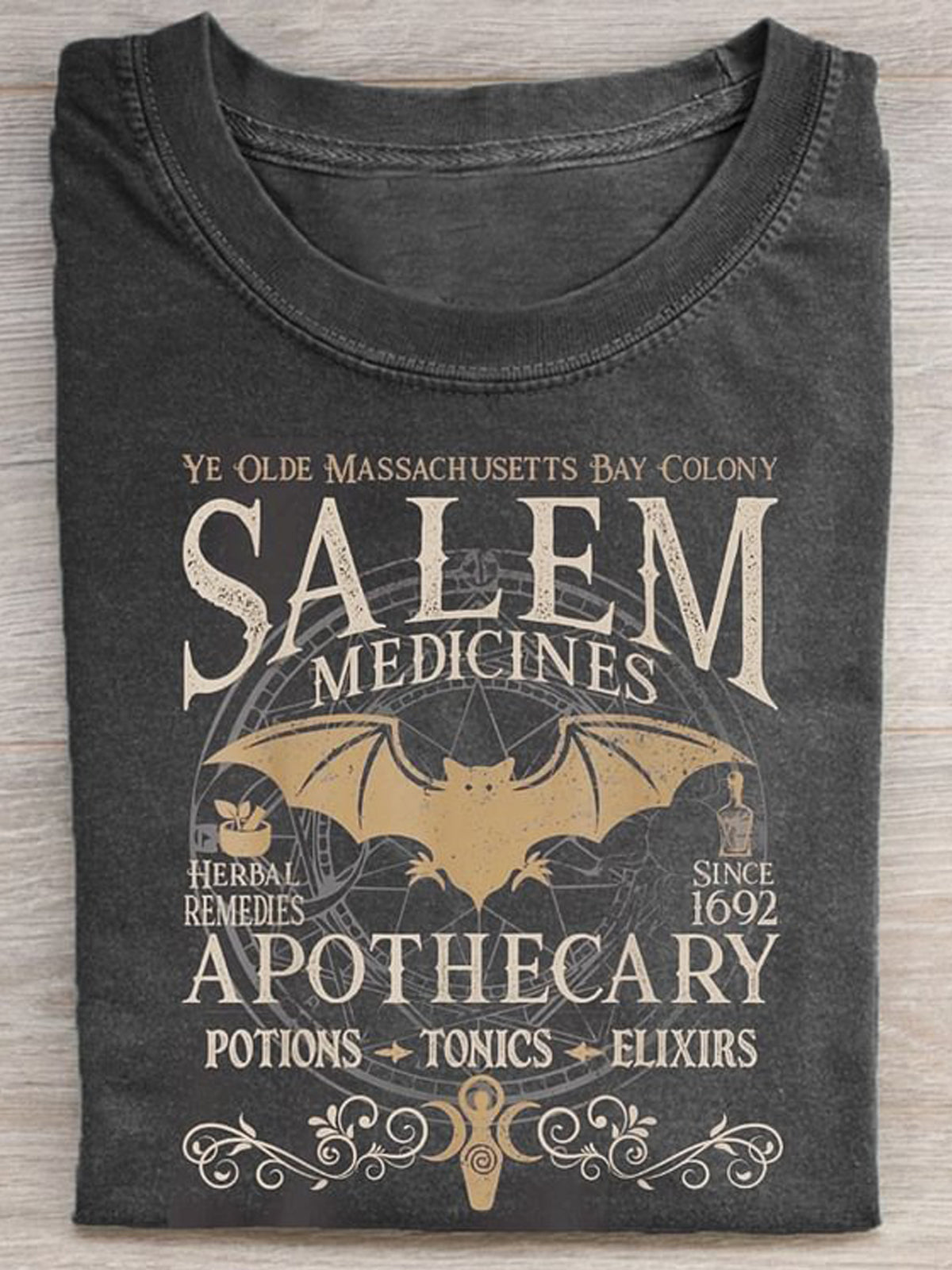 Salem Medicines Apothecary Halloween T-shirt