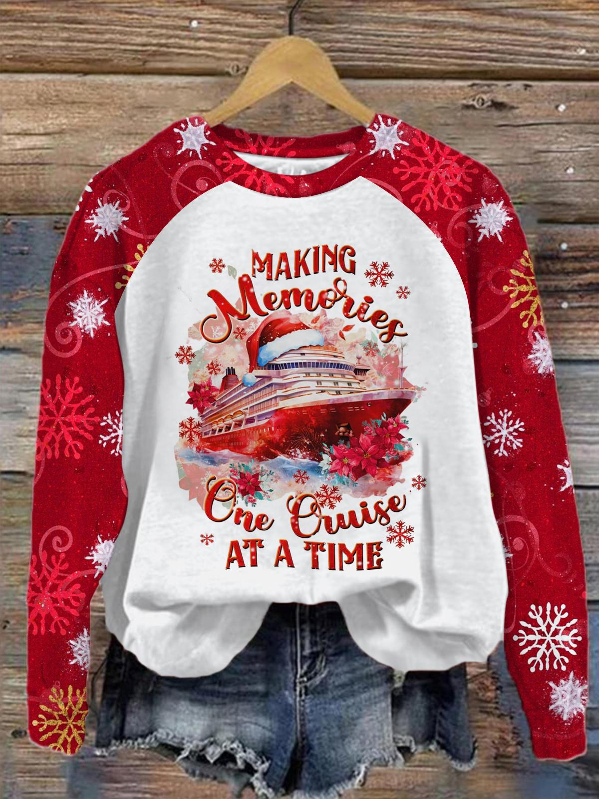 Making Memories One Curise At A Time Long Sleeve Top