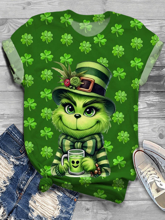 St Patrick's Green Guy Lucky T-shirt