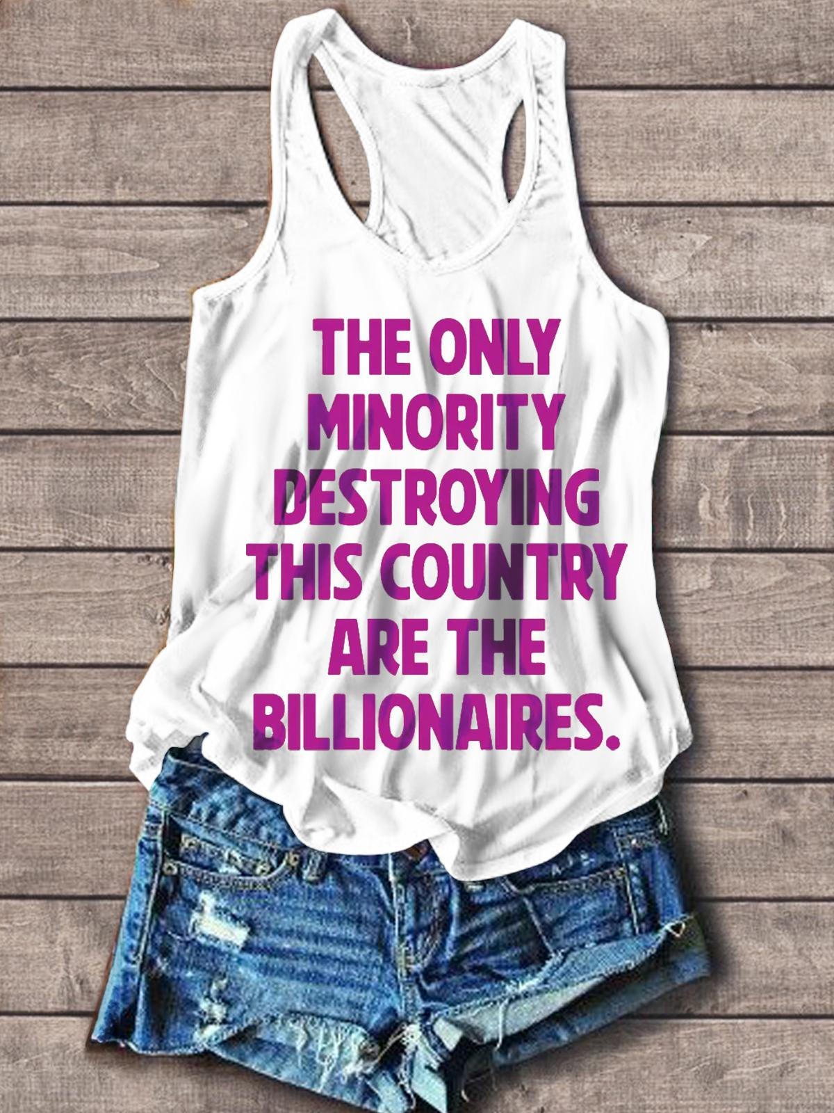 Word Print Women's Tank Top