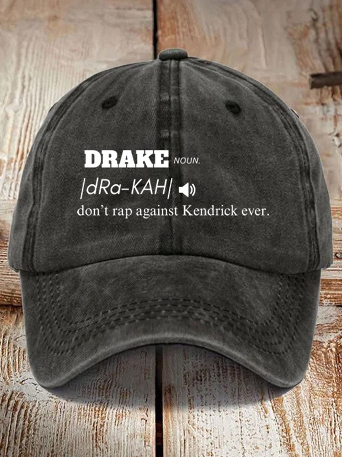 Drake Don't Object Kendrick Print Baseball Cap