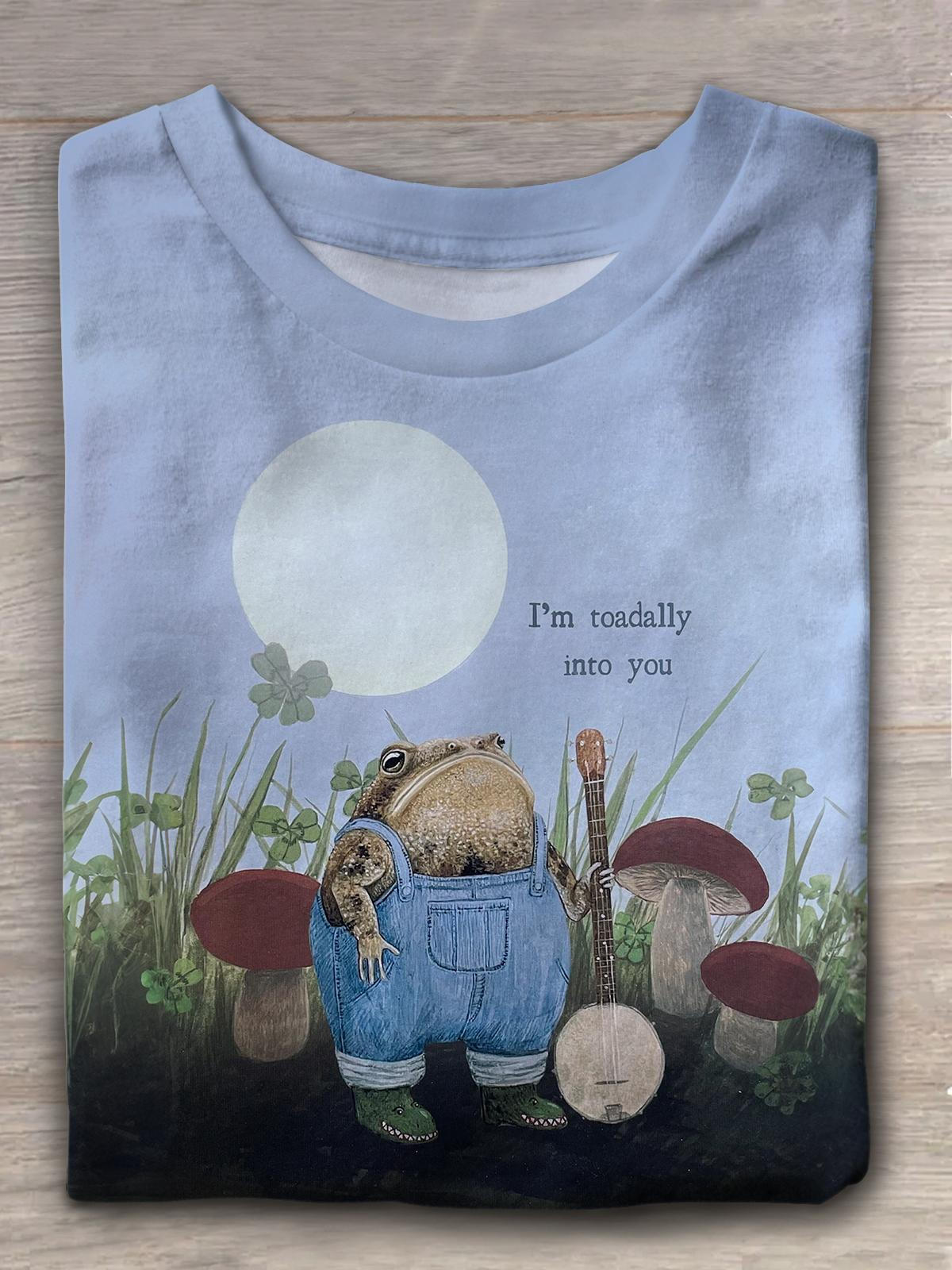 Cute Banjo Playing Toad T-shirt