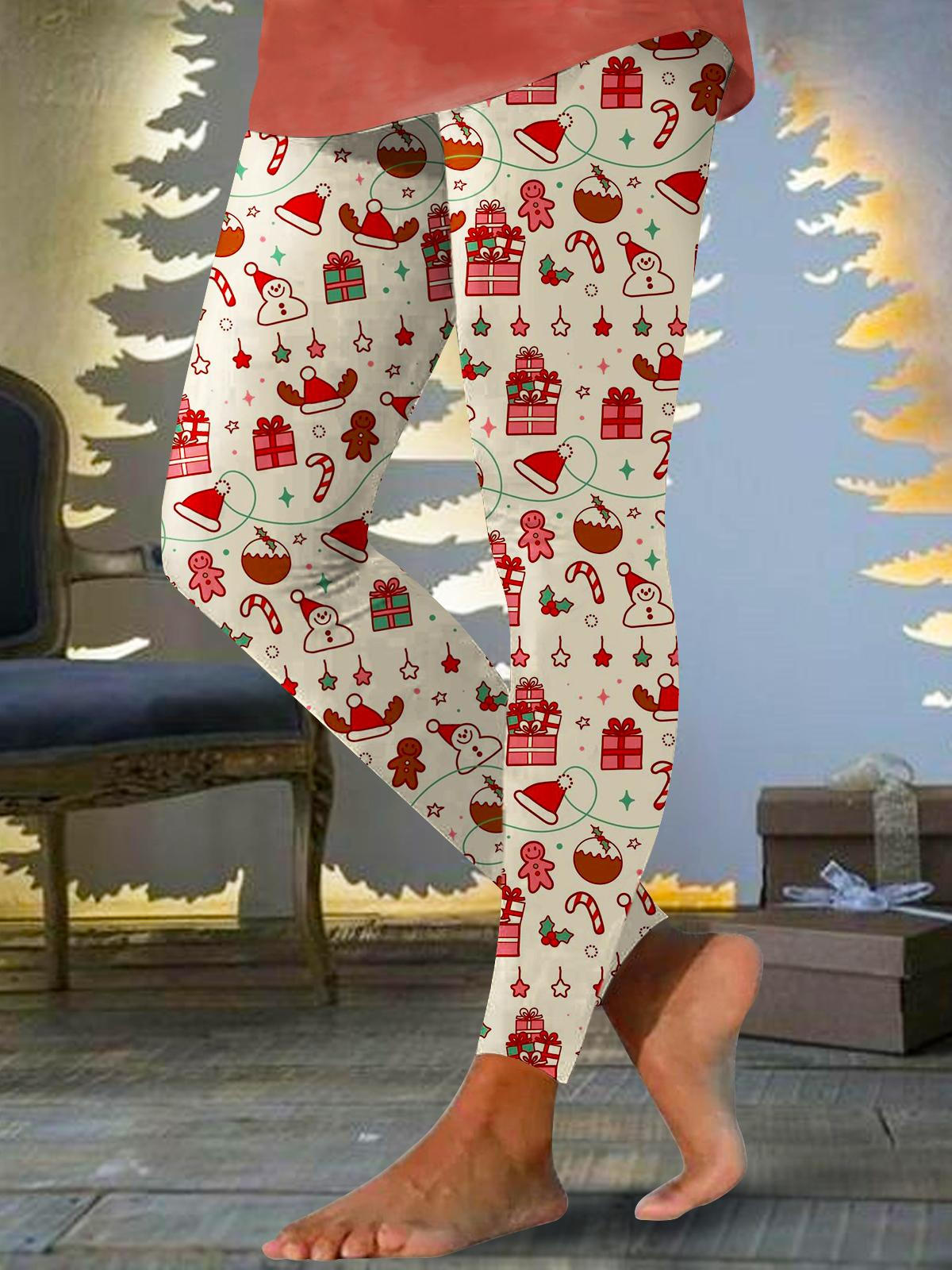 Women's Christmas Gift Print Leggings