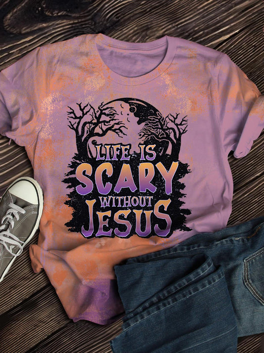 Women's Pray To Jesus Crew Neck T-shirt