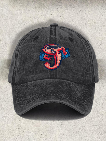 Jacksonville Jumbo Shrimp Printed Baseball Cap