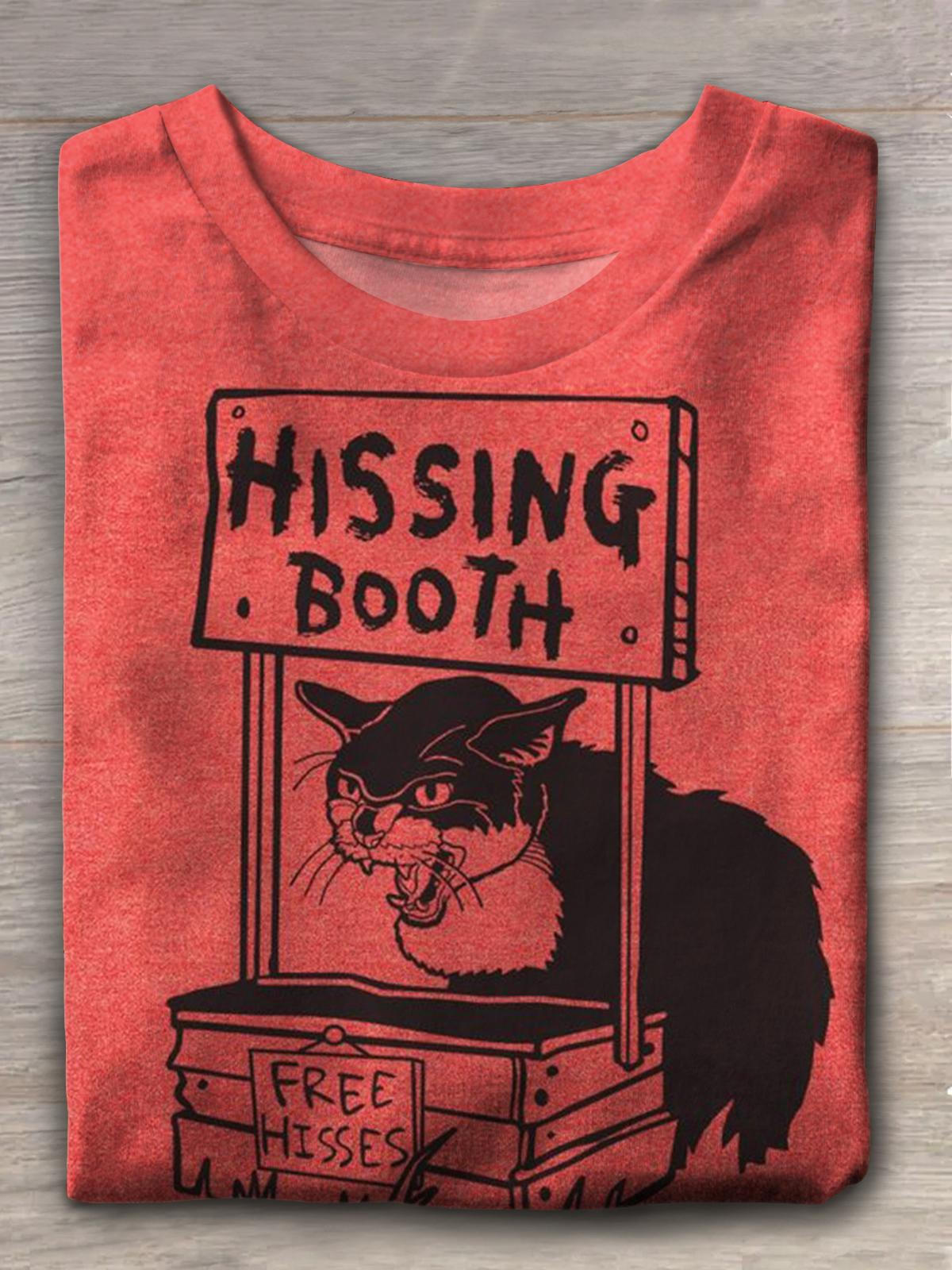 Hissing Booth Crew Neck T-shirt