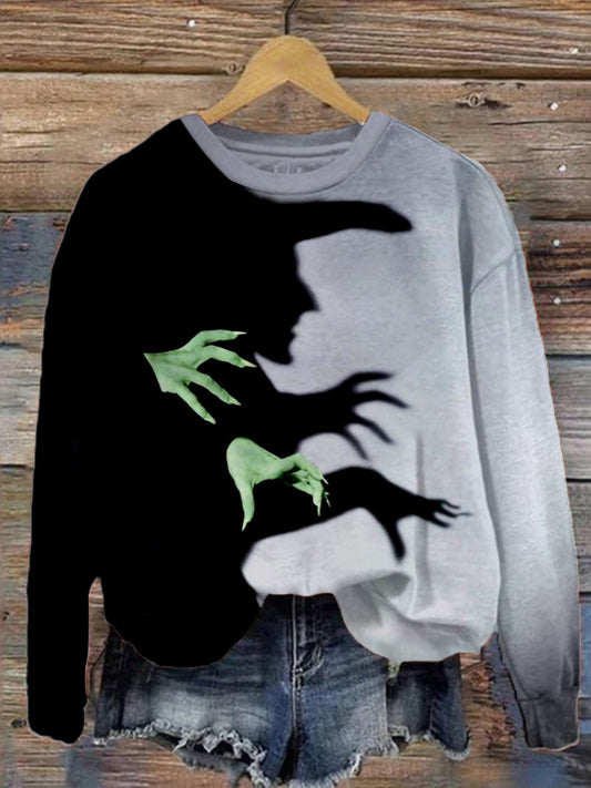 Wicked of Oz Witch Halloween Long Sleeve Top
