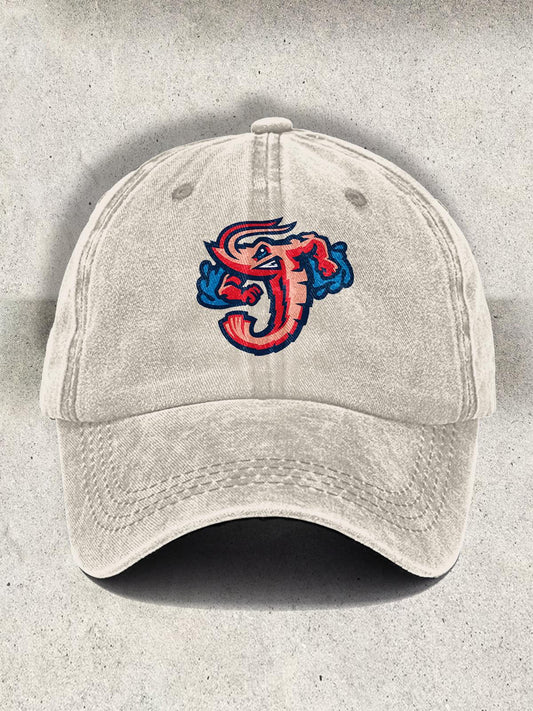 Jacksonville Jumbo Shrimp Printed Baseball Cap