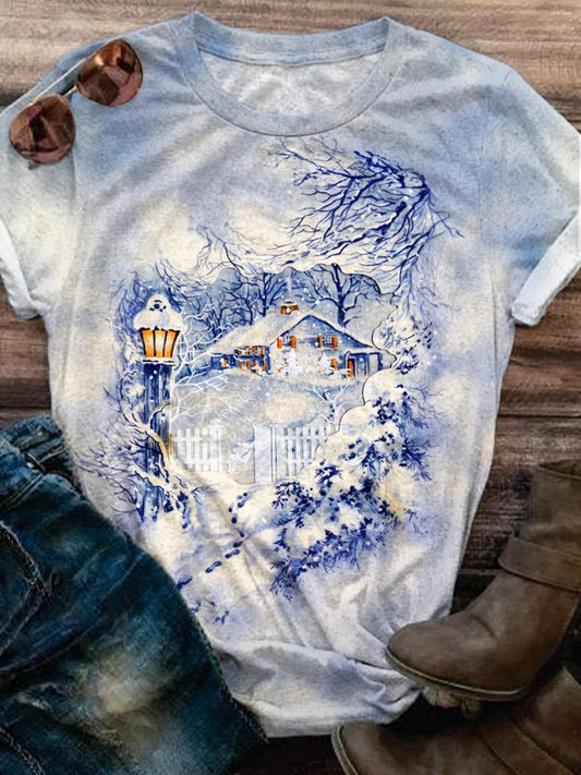 Winter House Crew Neck T-shirt