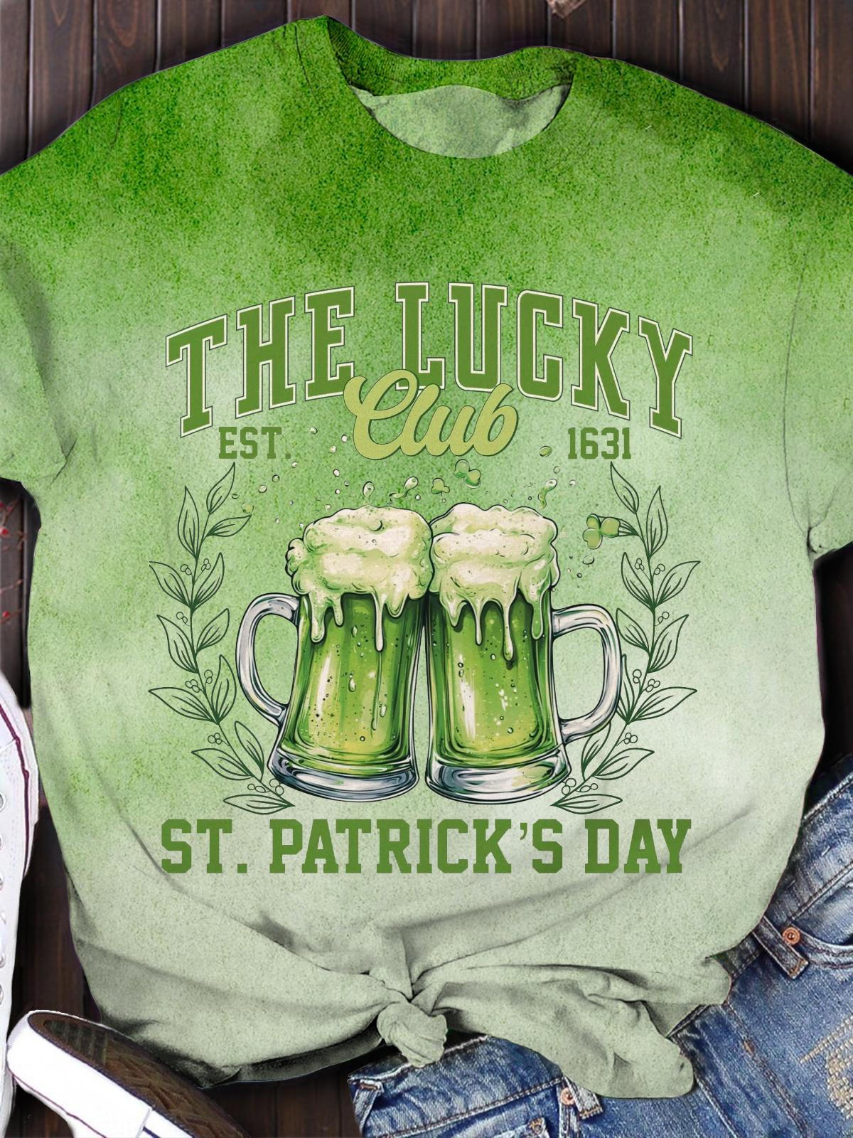 The Lucky Club Crew Neck T-shirt