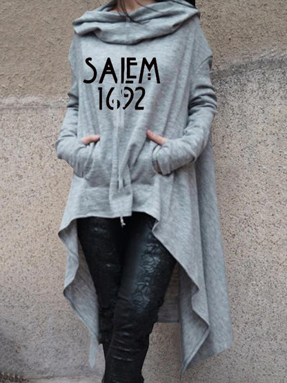 Salem 1692 Hoodies Long Sleeve Pullover Top