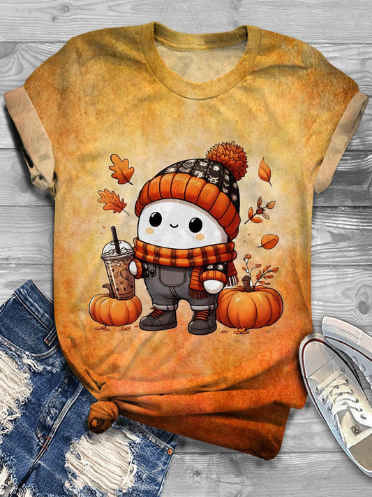 Humpty Dumpty Had A Great Fall Crew Neck T-shirt