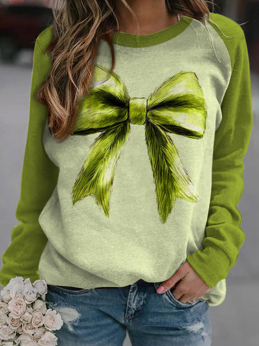 Women's Christmas Long Sleeve Casual Top