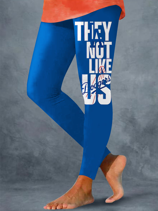 Los Angeles Dodgers Print Leggings