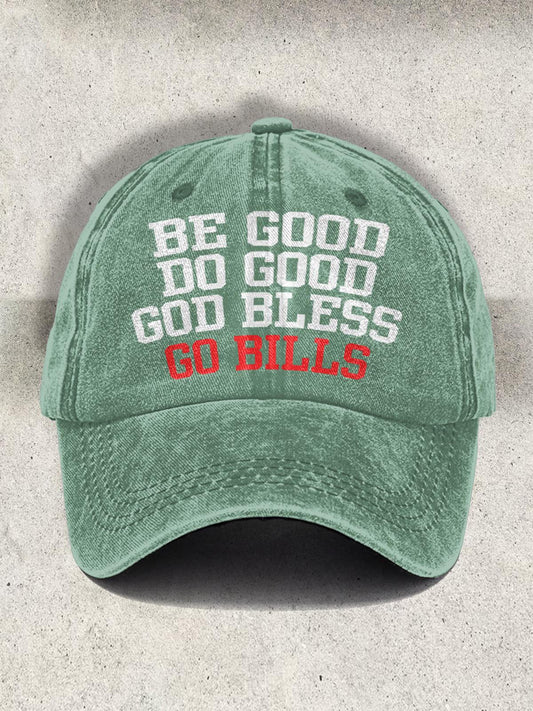 Do Good Deeds Print Baseball Cap