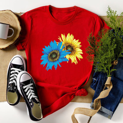 Sunflower Ukraine Crew Neck T-shirt