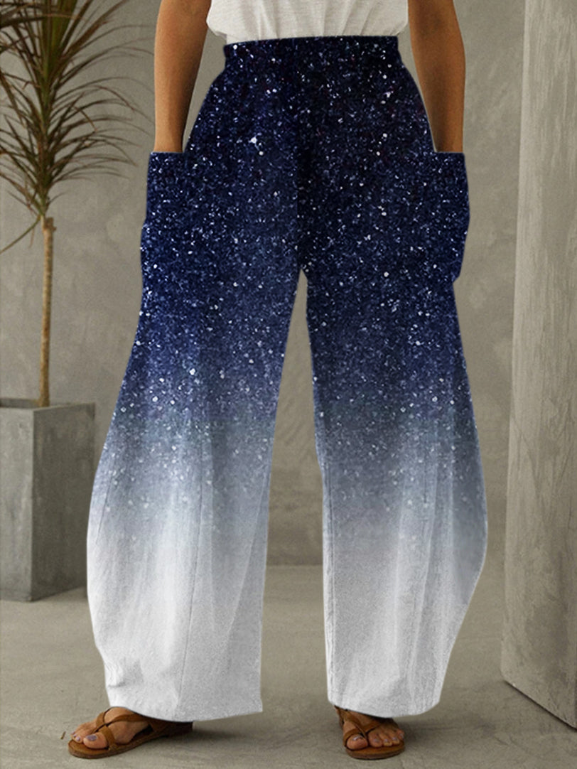 Women's Snow Gradient Casual Pants