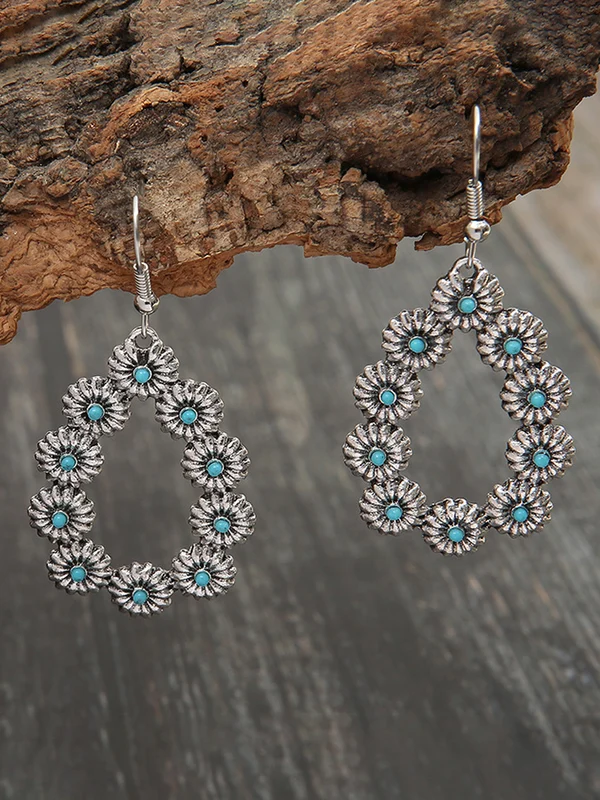 Women's Vintage Ethnic Drop Earrings