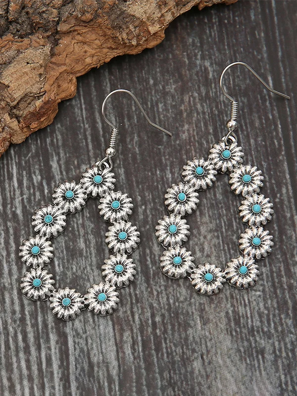 Women's Vintage Ethnic Drop Earrings