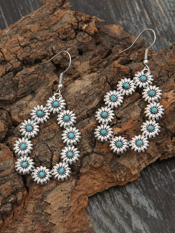 Women's Vintage Ethnic Drop Earrings