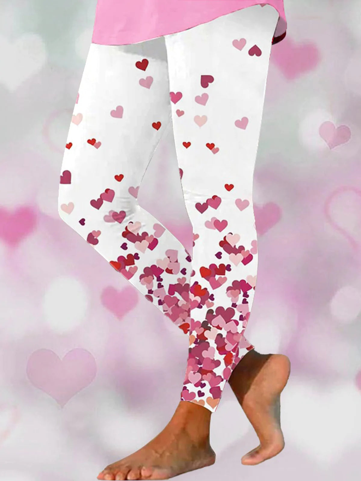 Valentine's Day Heart Leggings