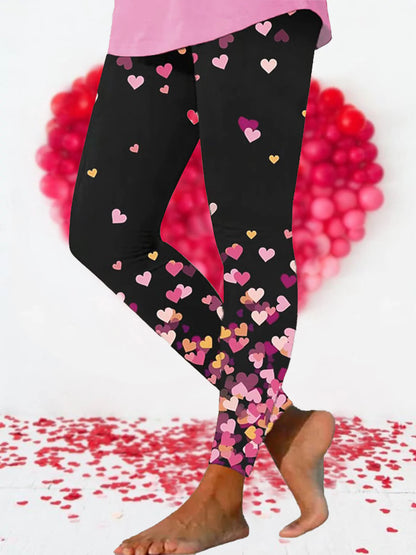 Valentine's Day Heart Leggings