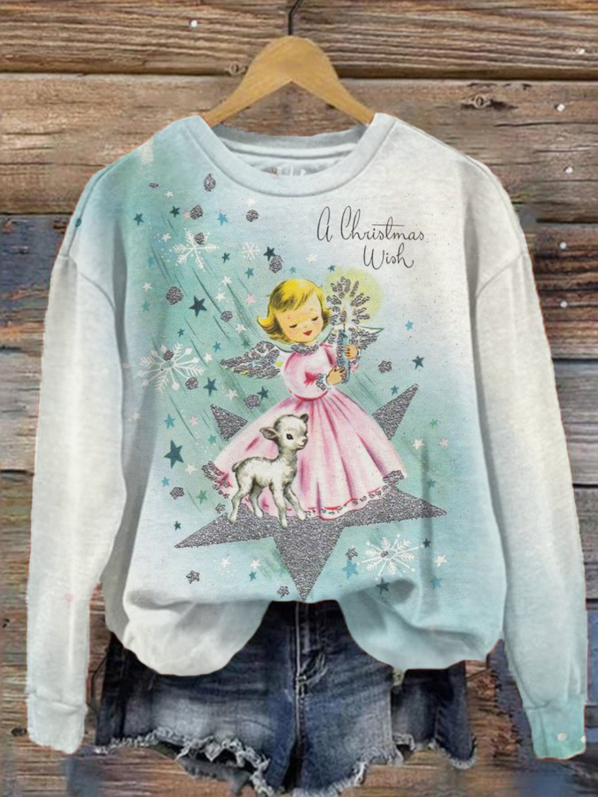 A Christmas Wish Long Sleeve Top