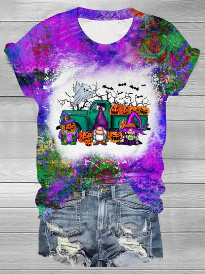 Women's Gnome Halloween Print Top